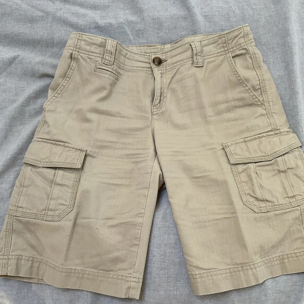 Tan Long Shorts - Size 4